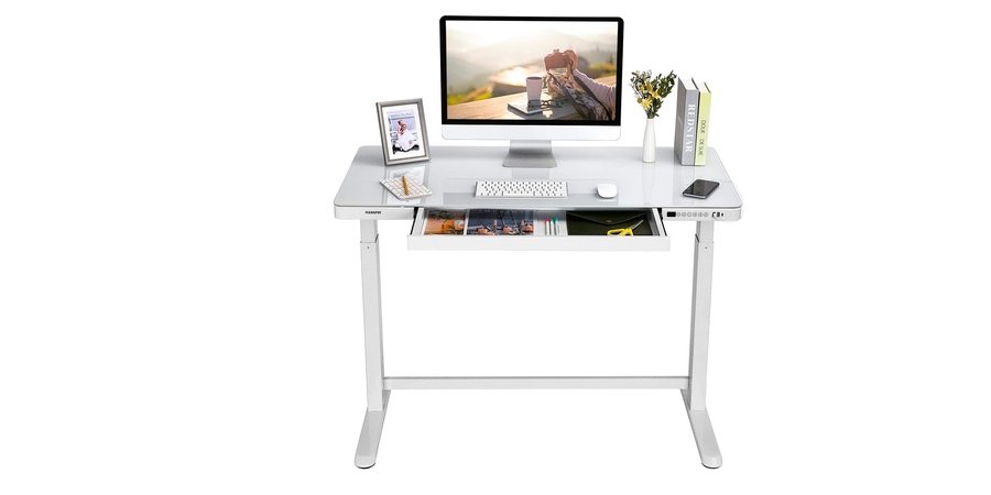 Comprar escritorio elevable Flexispot EG8 en Amazon,escritorio de altura regulable eléctricamente