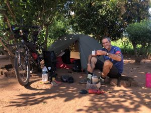 Acampant a Zambia
