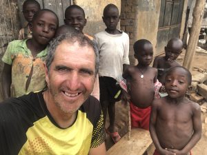 Amb els nens a Tanzania